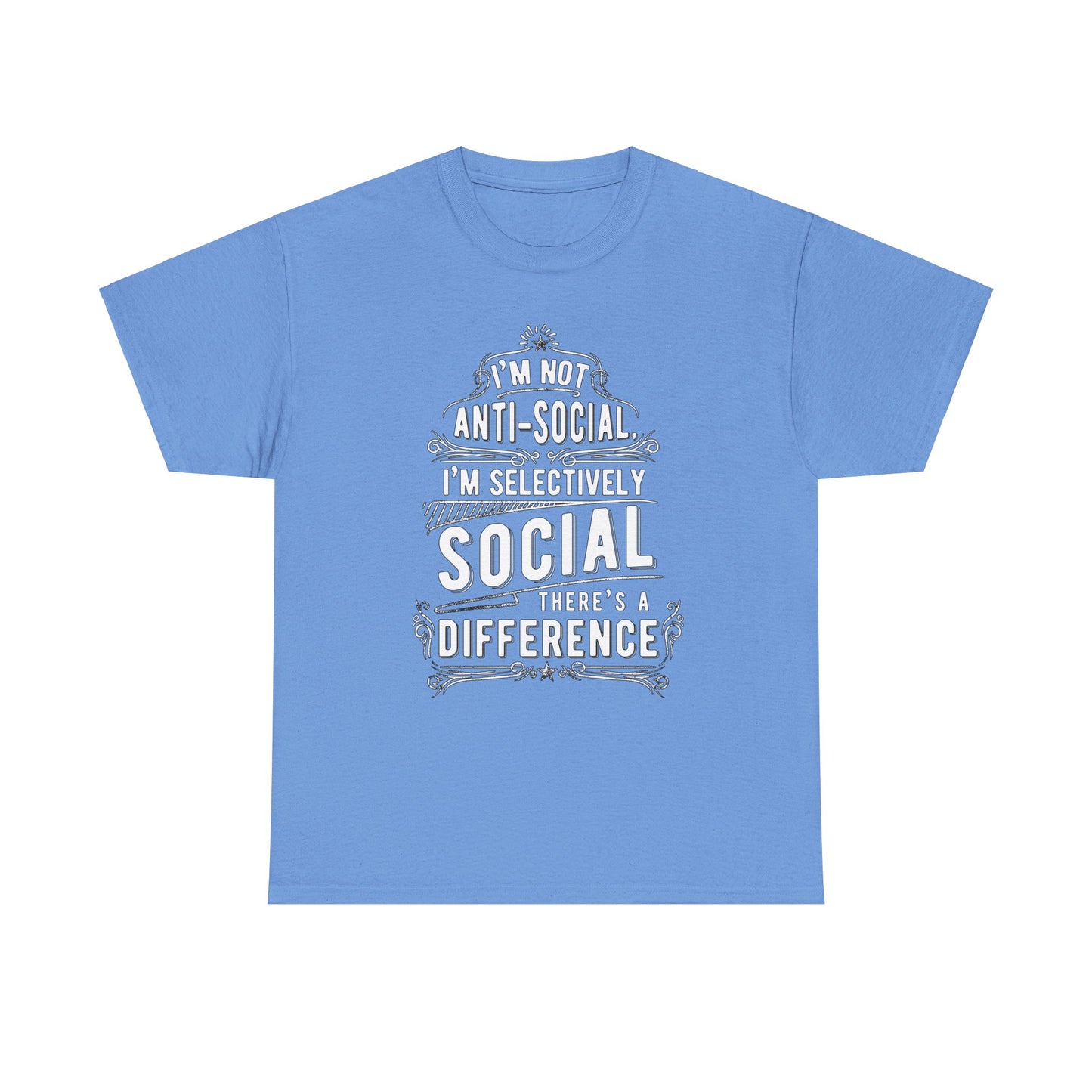 Unisex I'm not Anti-Social Tee