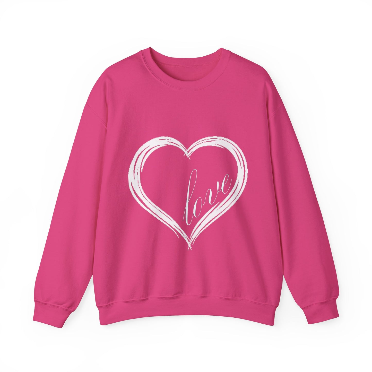 Valentine's Day Sweatshirt, Love Sweatshirt, Heart Sweatshirt, Anti Valentines, Heart Shape, Christmas, Fall Sweater, Women's Sweatshirt