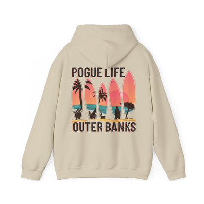 Unisex Back Front Pogue Life Outer Banks Hoodie, Pogue Life Outer Banks Shirt, Gifts For Her, Gifts For Him, North Carolina, P4l, OBX Tee