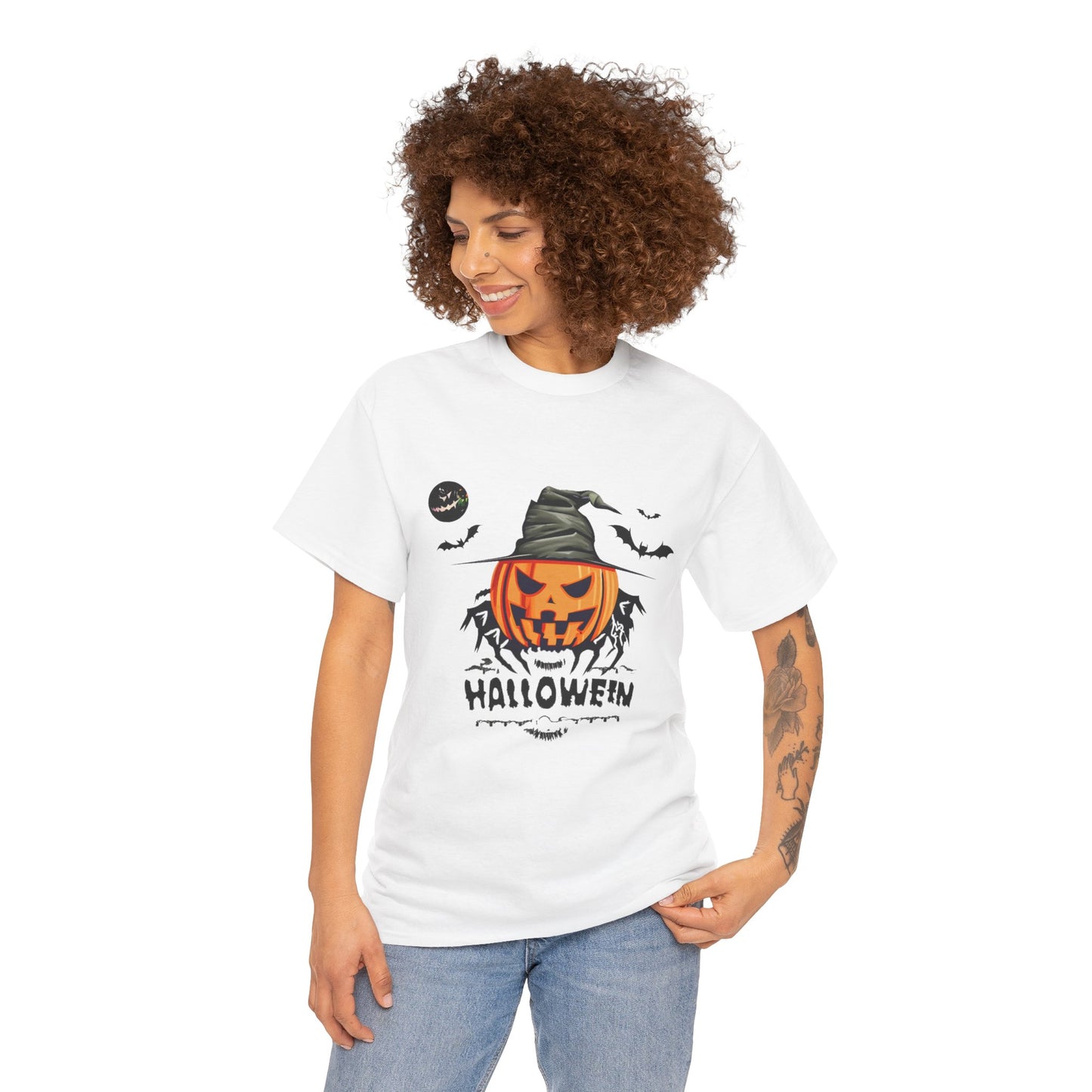 Unisex Halloween Tee, Halloween  Shirt, Black Tshirt