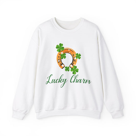 Lucky Charm Sweatshirt, St Patrick's Day Sweatshirt, Irish Sweatshirt, Drinking Sweatshirt, Shamrock Sweatshirt, St. Patty's Sweatshirt