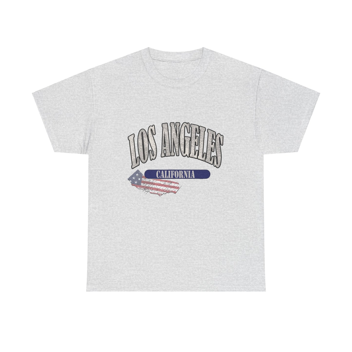 Unisex Los Angeles Heavy Cotton Tee, Los Angeles Shirt