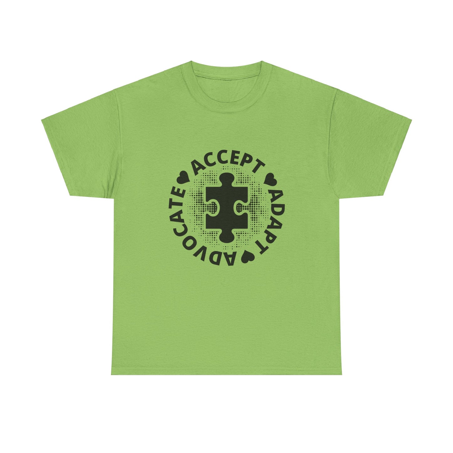 Accept  Adapt Unisex Heavy Cotton Tee