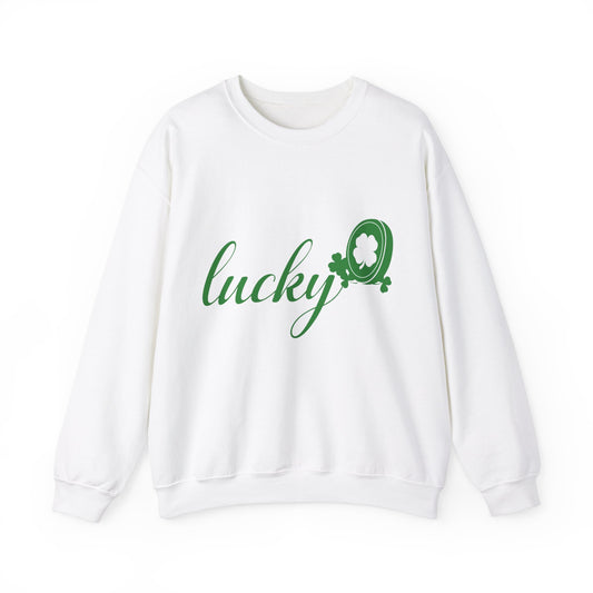 Lucky Sweatshirt, St Patrick's Day Sweatshirt, Irish Sweatshirt, Drinking Sweatshirt, Shamrock Sweatshirt, St. Patty's Sweatshirt