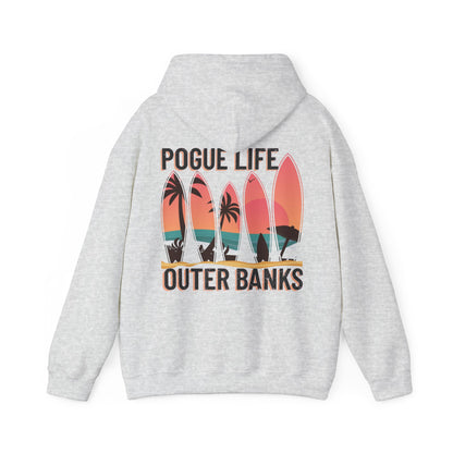 Unisex Back Front Pogue Life Outer Banks Hoodie, Pogue Life Outer Banks Shirt, Gifts For Her, Gifts For Him, North Carolina, P4l, OBX Tee