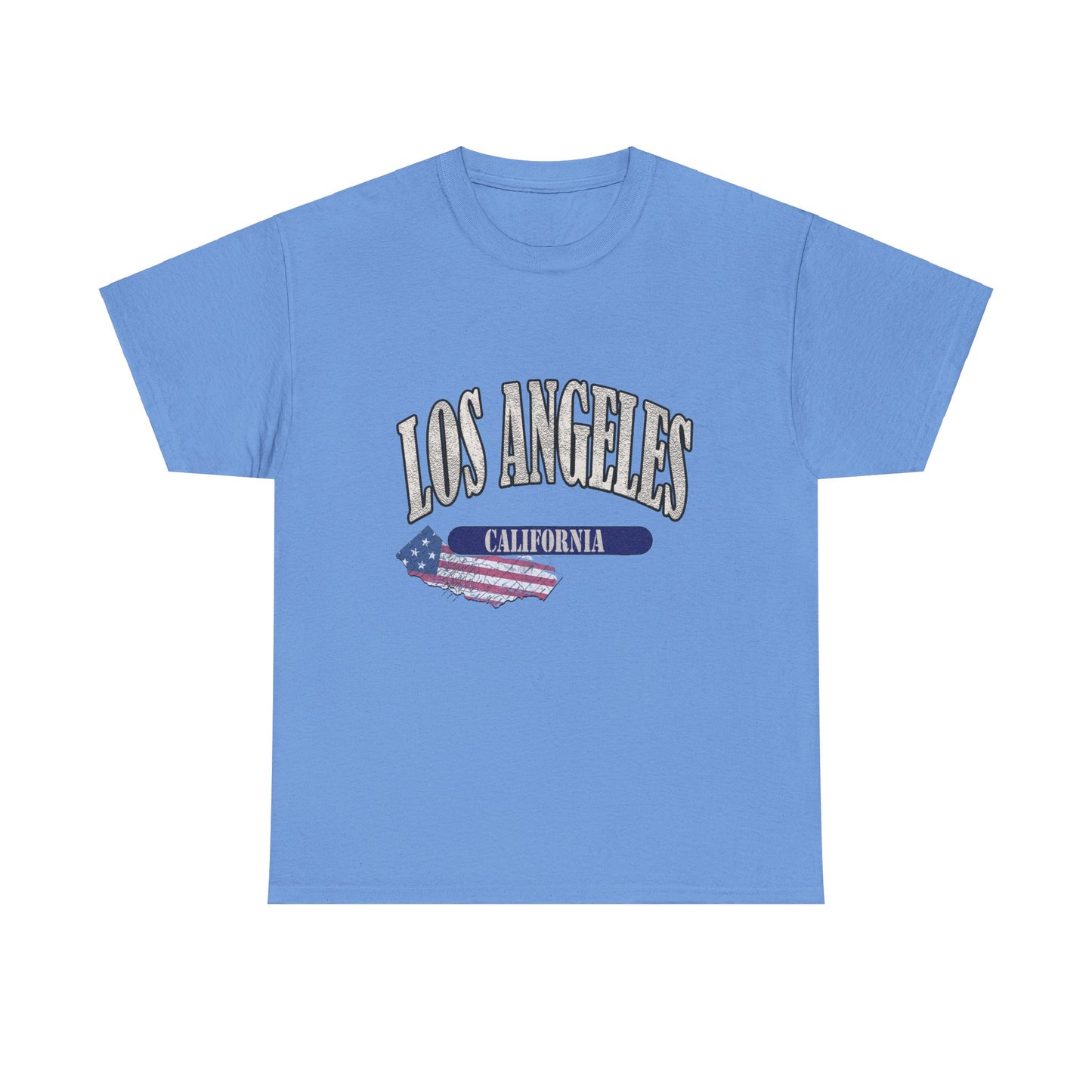 Unisex Los Angeles Heavy Cotton Tee, Los Angeles Shirt