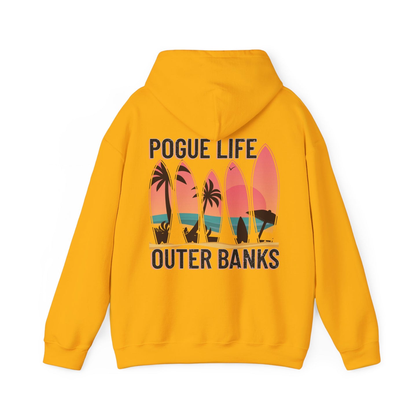 Unisex Back Front Pogue Life Outer Banks Hoodie, Pogue Life Outer Banks Shirt, Gifts For Her, Gifts For Him, North Carolina, P4l, OBX Tee