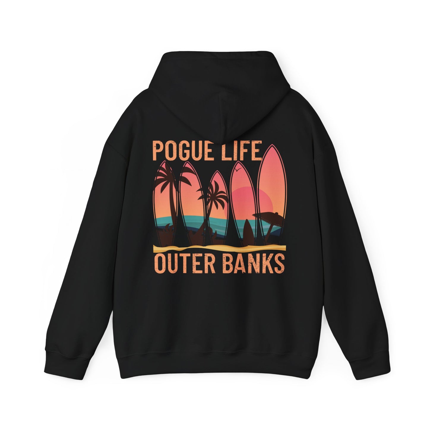 Unisex Back Front Pogue Life Outer Banks Hoodie, Pogue Life Outer Banks Shirt, Gifts For Her, Gifts For Him, North Carolina, P4l, OBX Tee