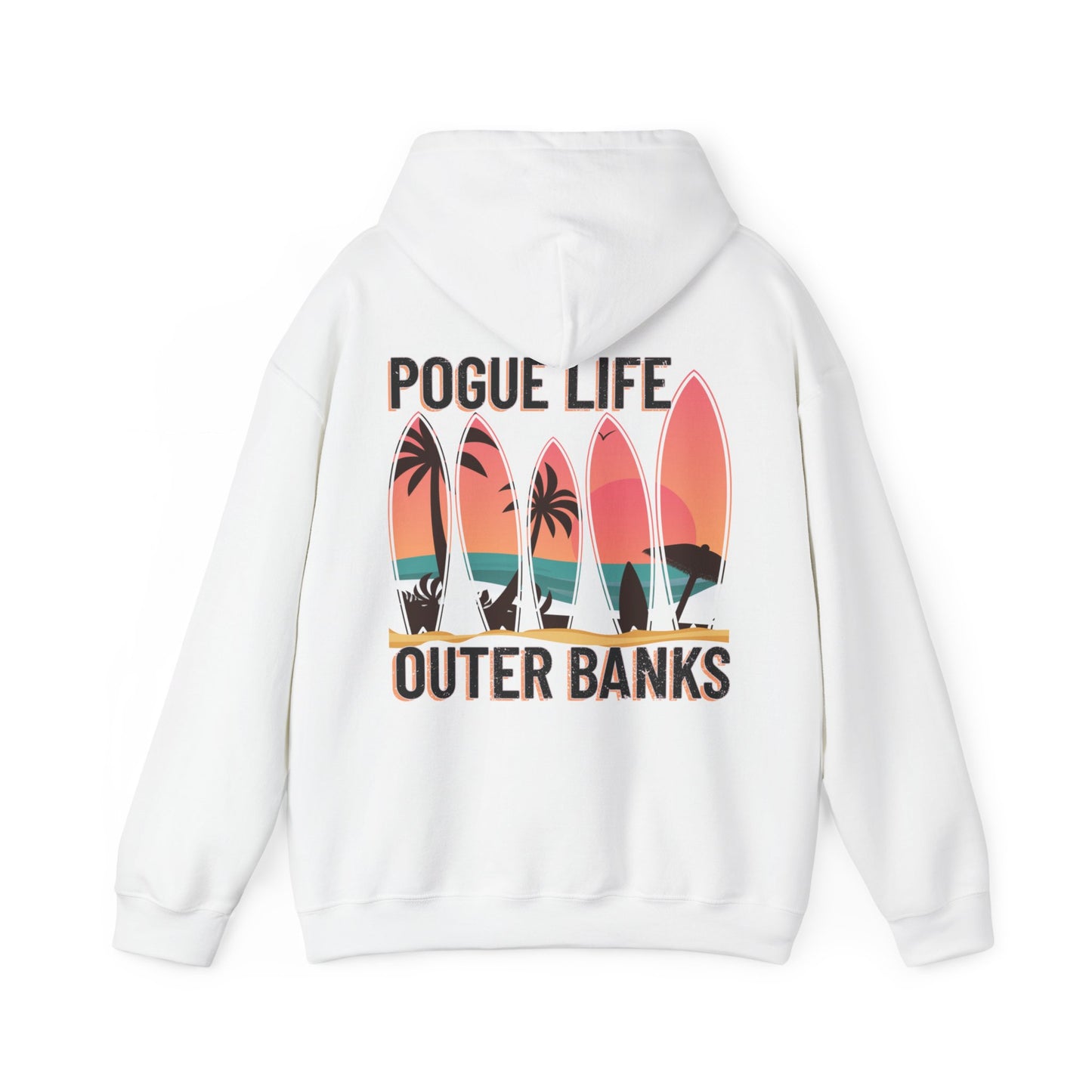 Unisex Back Front Pogue Life Outer Banks Hoodie, Pogue Life Outer Banks Shirt, Gifts For Her, Gifts For Him, North Carolina, P4l, OBX Tee