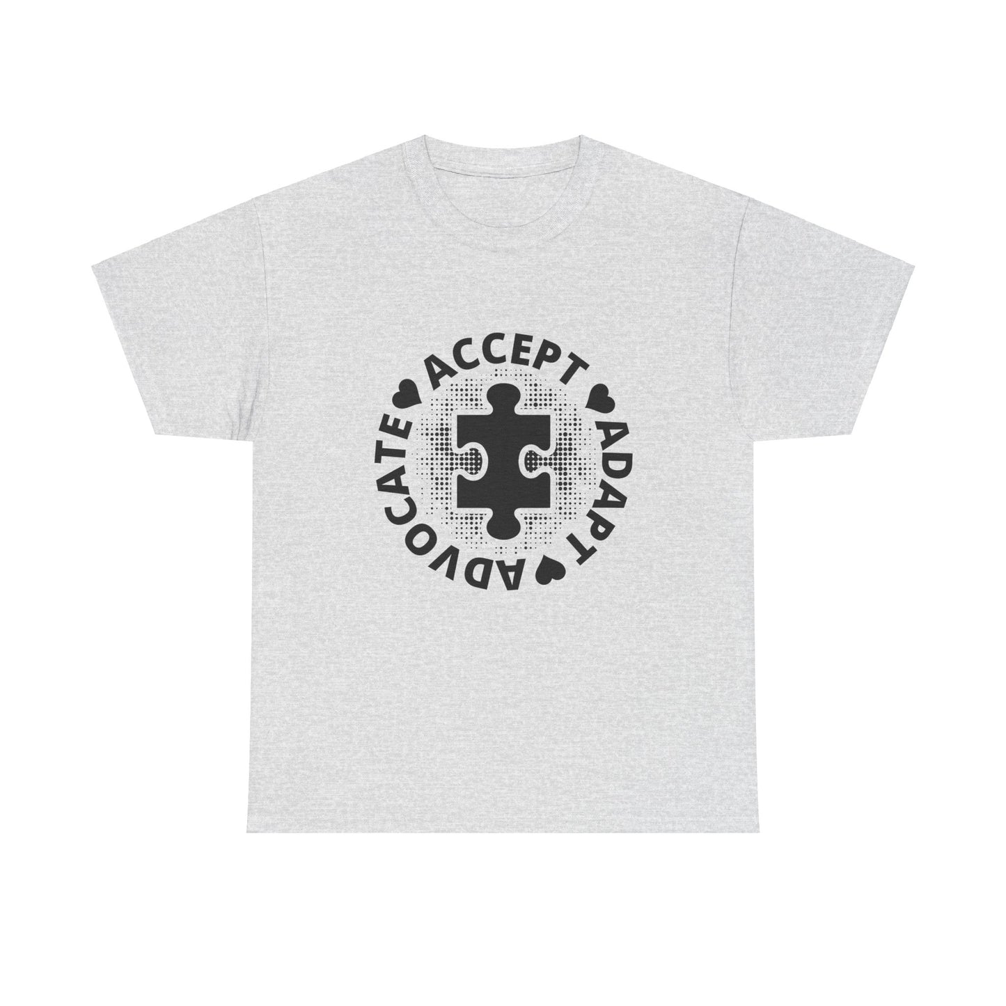 Accept  Adapt Unisex Heavy Cotton Tee