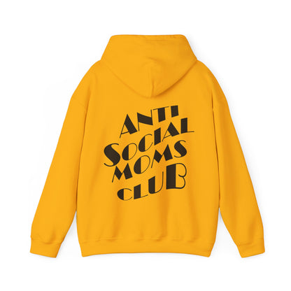 Anti Social Moms Club Hoodie, Mama Hoodies, Mama shirt, Mom Sweatshirt, Mama Gift Hoodies