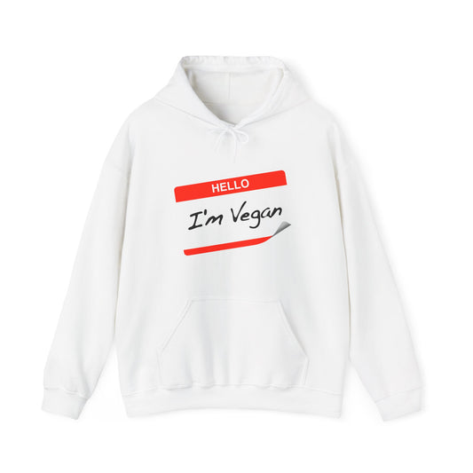 Unisex I'm Vegan Hoodie, Best Gift Ever, All 444USA Hoodie, Mr Mrs Simple Shirt, Perfect Gift, New Season 444USA Hoodies