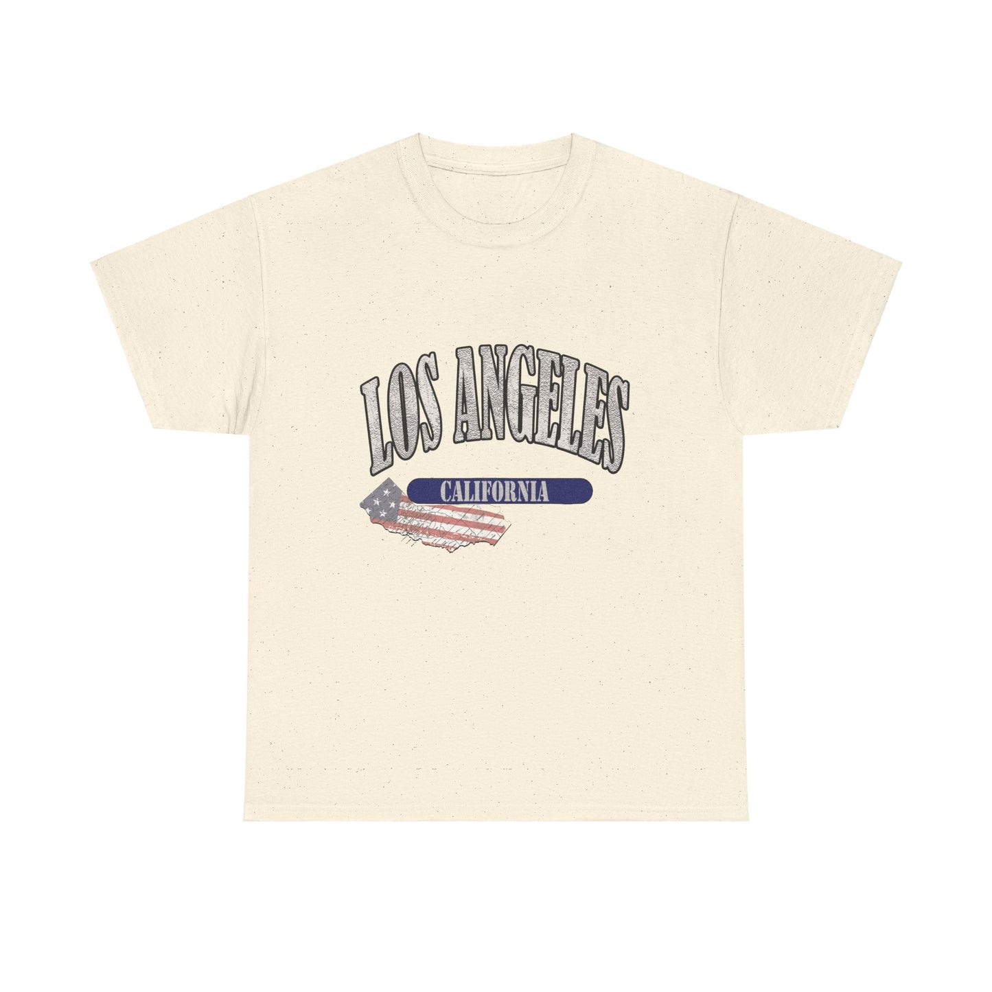 Unisex Los Angeles Heavy Cotton Tee, Los Angeles Shirt