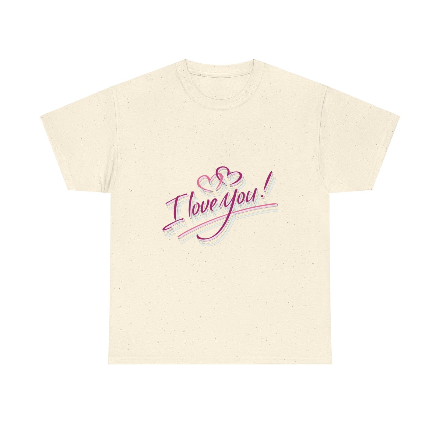 I Love You T-shirt, I Love You Shirt, Valentine Gift, Gift for him Unisex Heavy Cotton Tee