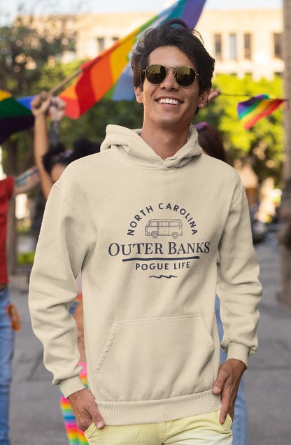 Unisex Outer Banks Hoodie, OBX Sweatshirt, North Carolina Hoodie